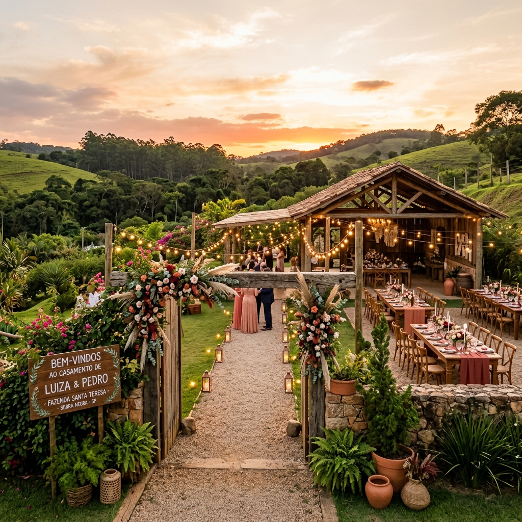 VGAF Eventos - Espaço do casamento